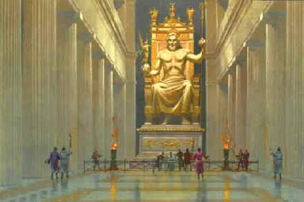 Greek God Temples